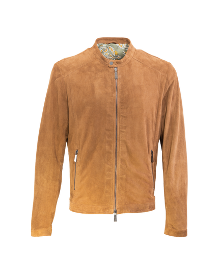 Veste en cuir classique