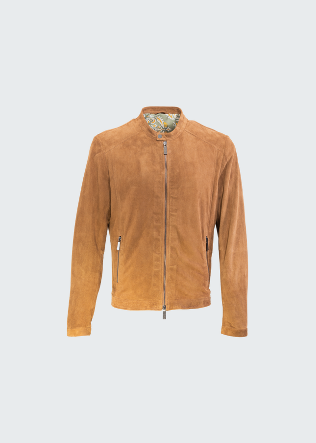 Veste en cuir classique