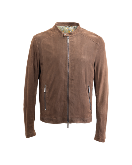 Veste en cuir classique