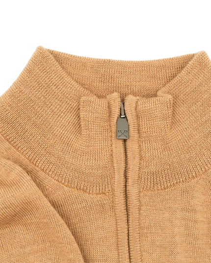 Pull-over zippé