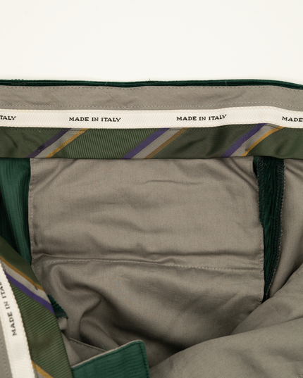 Pantalon décontracté velours