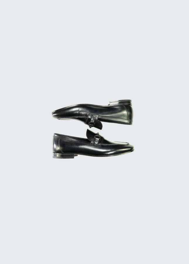 Mocassins en cuir chic