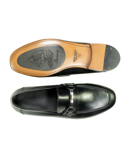 Mocassins en cuir chic