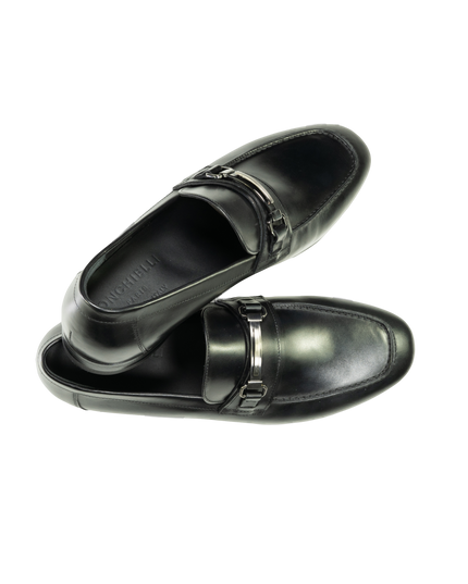 Mocassins en cuir chic