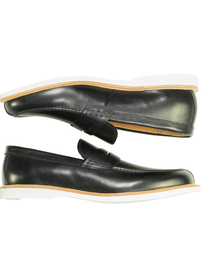 Mocassins en cuir chic