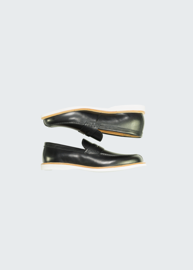 Mocassins en cuir chic