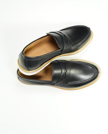 Mocassins en cuir chic