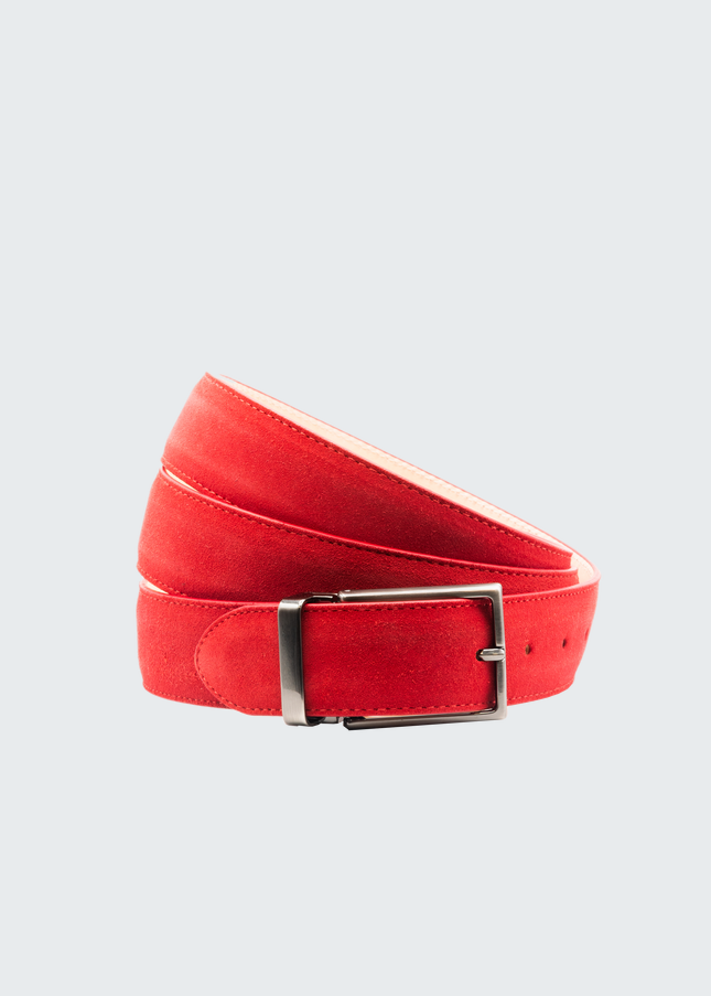 Ceinture classique en daim