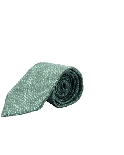 Light green blue tie