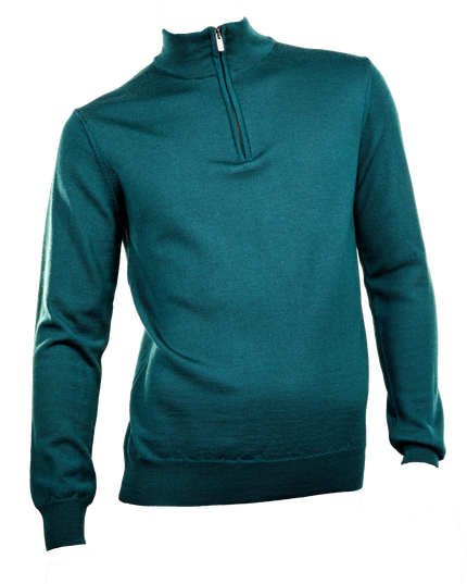 Pull-over zippé