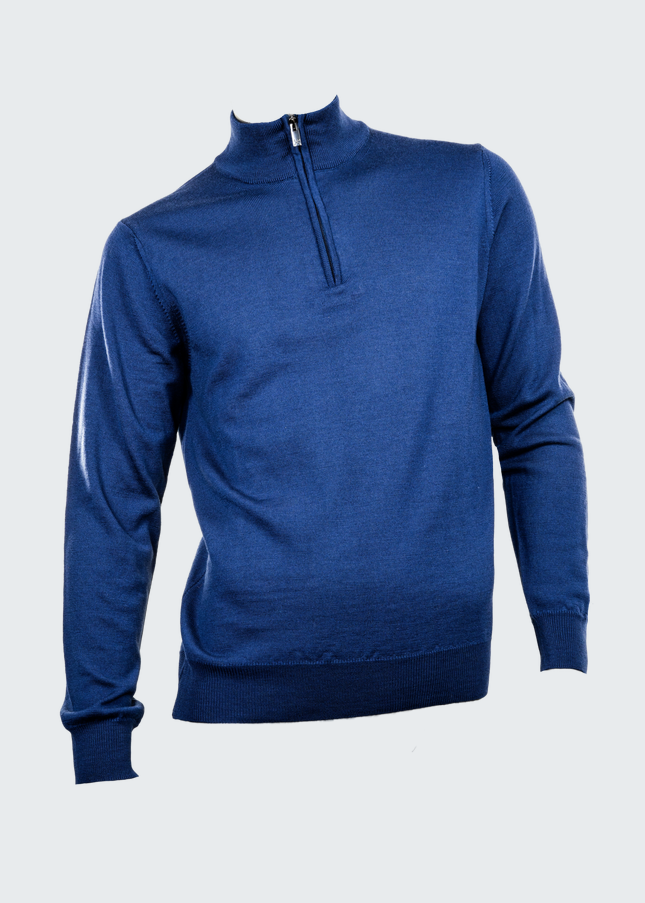 Pull-over zippé