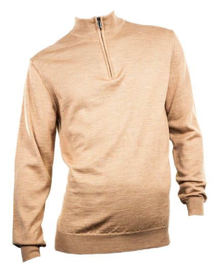 Pull-over zippé