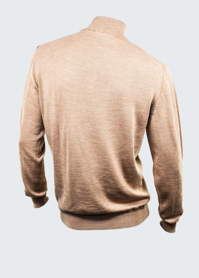 Pull-over zippé