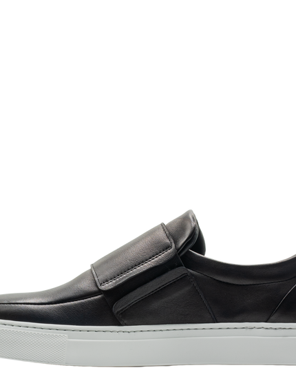 Baskets en cuir