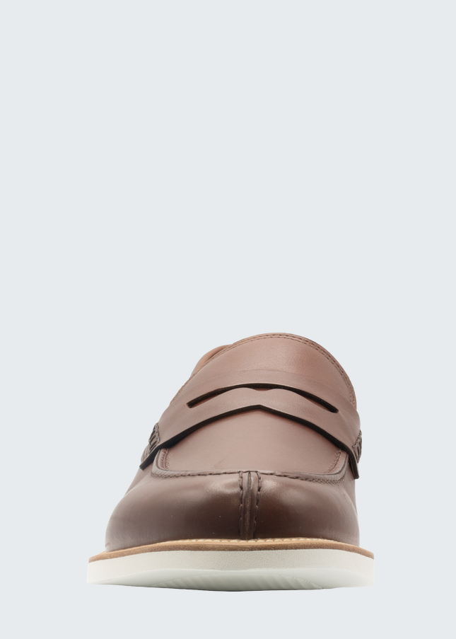 Mocassins en cuir chic