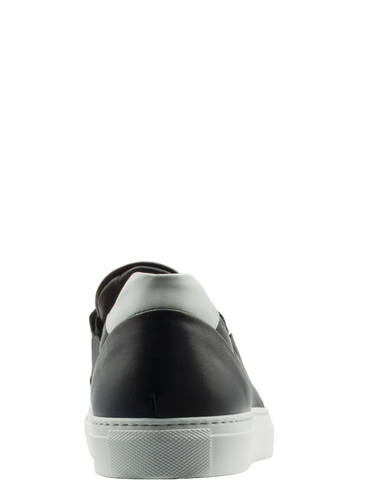 Baskets en cuir