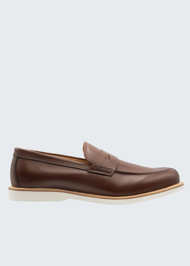 Mocassins en cuir chic